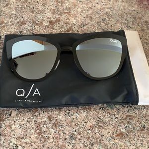 Quay Mirrored Cat Sunglasses